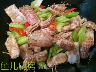 Salt and Pepper Mantis Shrimp Section──private Dishes in Yuer's Kitchen recipe