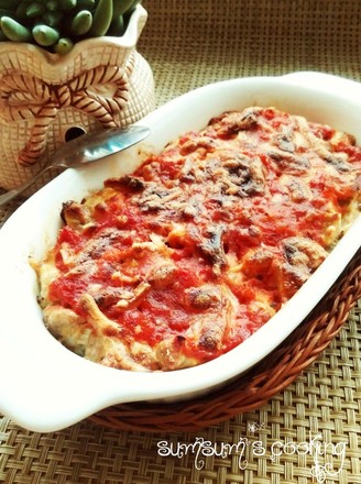 Cheese Baked Rice recipe