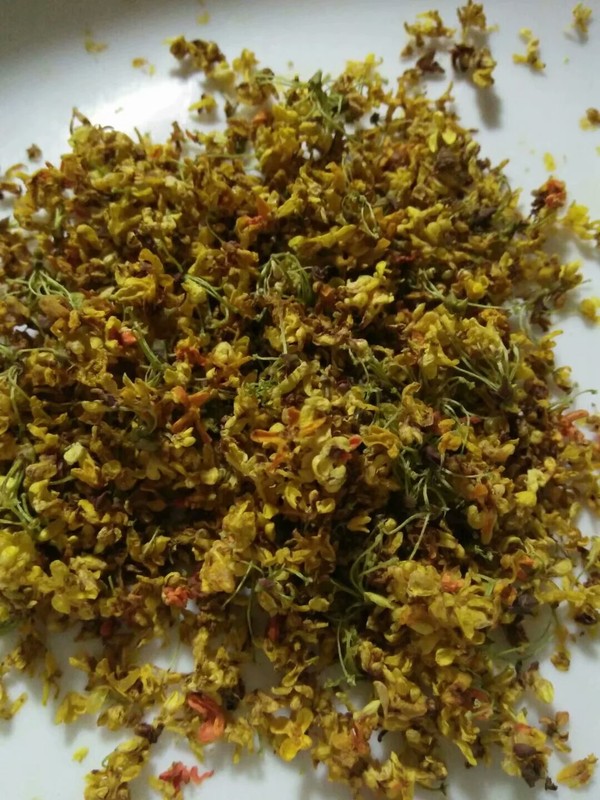Homemade Dried Osmanthus in The Microwave recipe