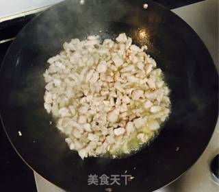 Pork Bun with Radish and Shiitake Mushrooms recipe