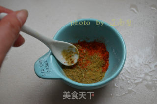 Fried Cuttlefish with Cumin, Grilled in A Pan recipe