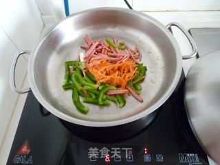 Gold-jade-cui Three Wires Stir-fried recipe