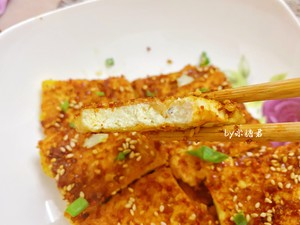 Pan Version of Sizzling Tofu with Crispy Skin, Better Than Roadside Stalls recipe