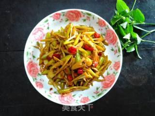 Fried Bamboo Shoots recipe