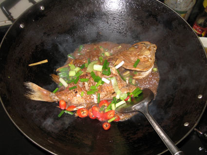 Braised Red Snapper recipe