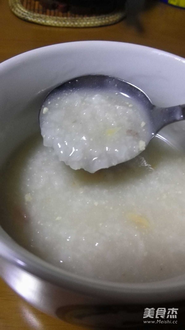 Fermented Bean Curd Porridge recipe