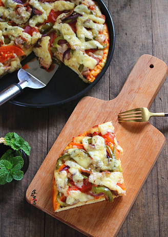 Chicken Breast Pizza recipe