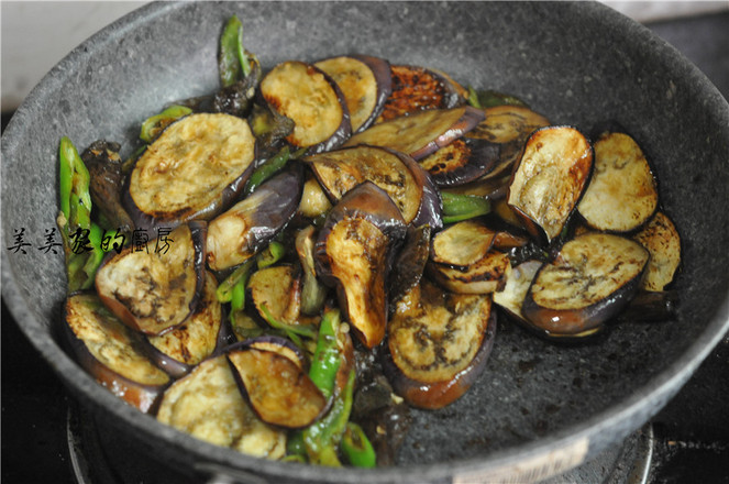 Braised Eggplant with Less Oil recipe