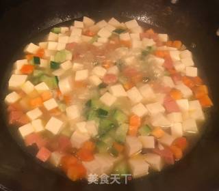 Ham and Tofu Soup recipe