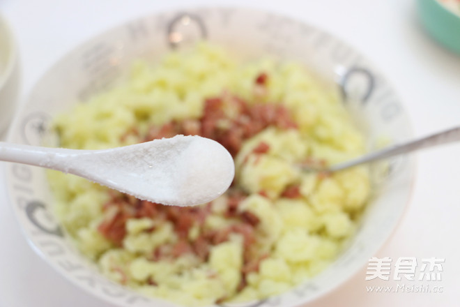 Cheese Baked Mashed Potatoes recipe