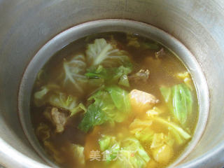 Cabbage Steak Rib Soup recipe