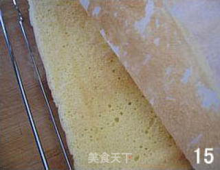 Coconut Sponge Cake Roll recipe