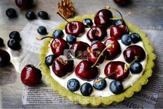 Cherry Cream Tart Pie recipe