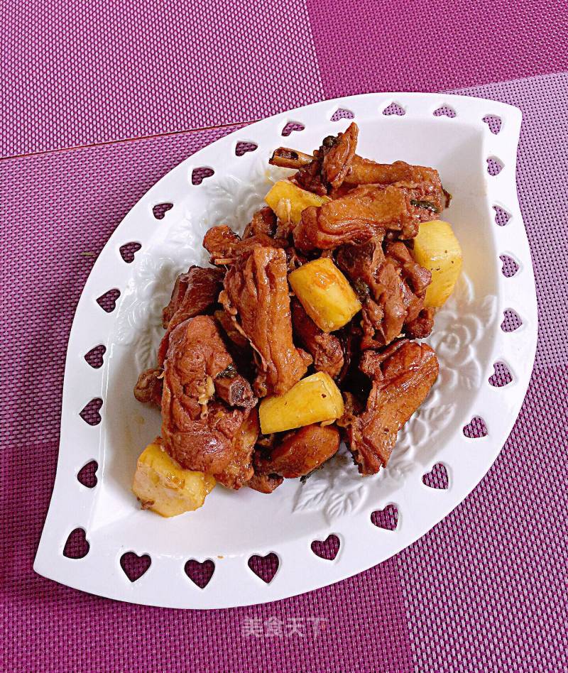 Pineapple Braised Duck recipe