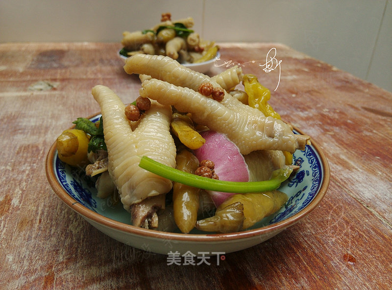 Homemade Safe Pickled Chicken Feet