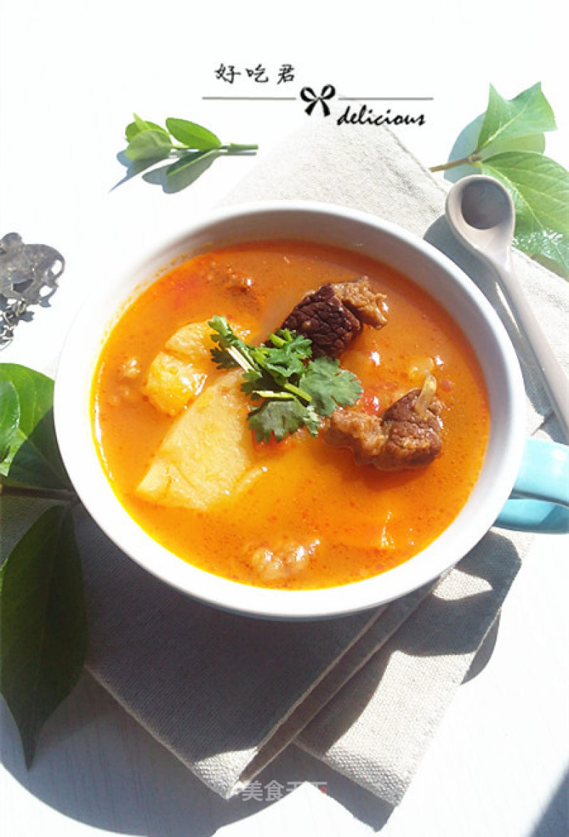 Tomato Beef Soup recipe