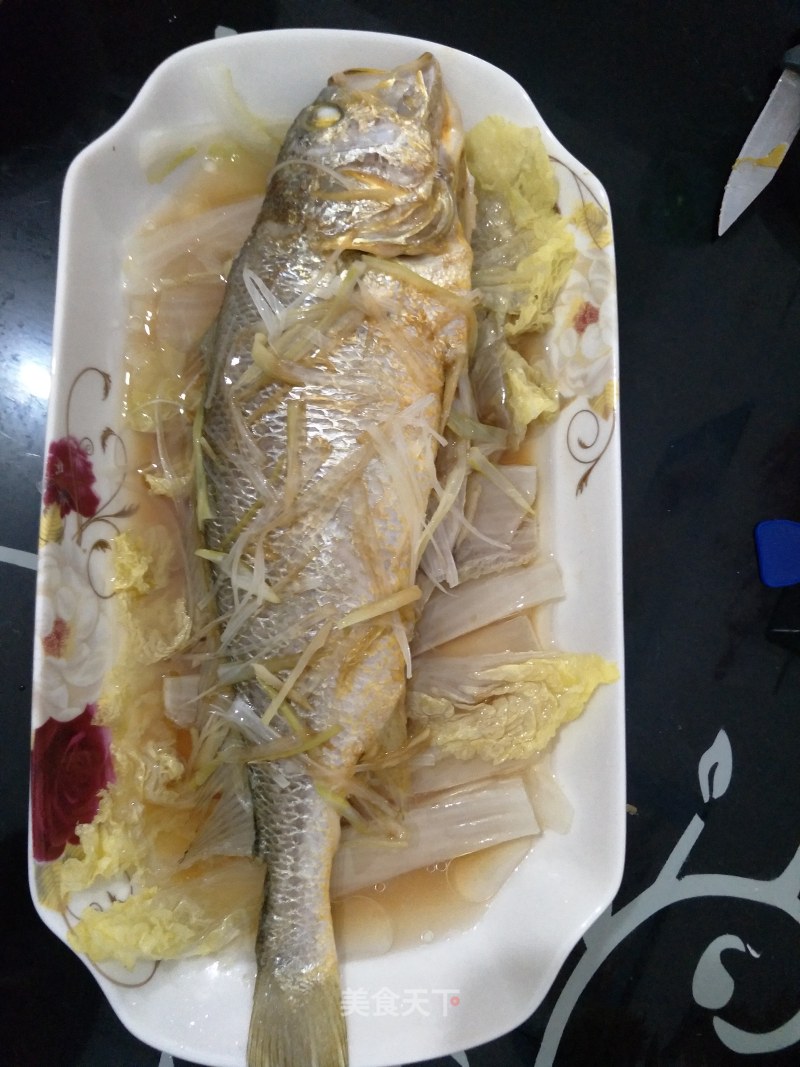 Big Yellow Croaker Baby Vegetable recipe