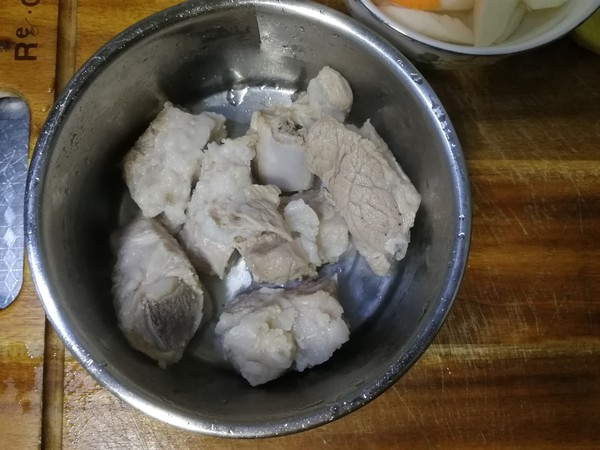 Bawang Supermarket I Yam Pork Ribs Congee recipe