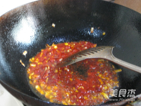 Squid Roll with Tomato Sauce recipe