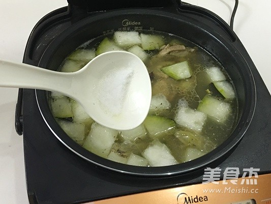 Winter Melon and Barley Stick Bone Soup recipe