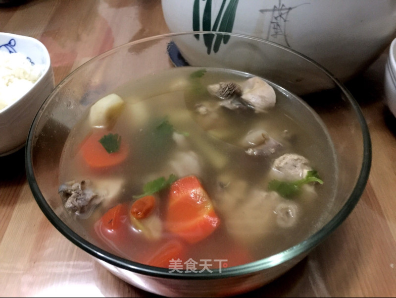 Chestnut Chicken Soup recipe