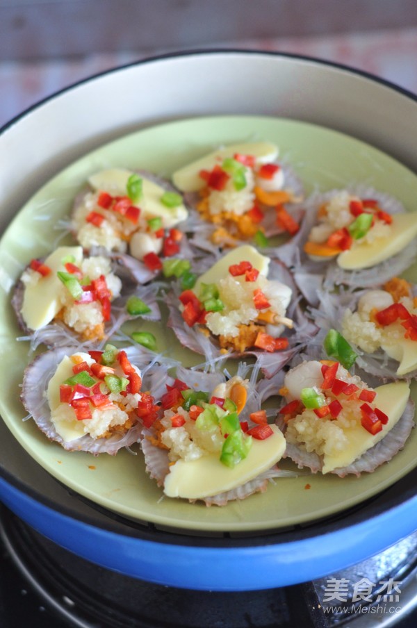Sea Urchin Steamed Scallops recipe