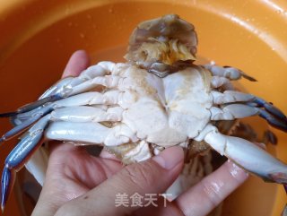 Braised Three-eyed Crab in Oil recipe