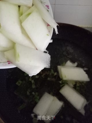 Stewed Tofu with Winter Melon and Kelp recipe