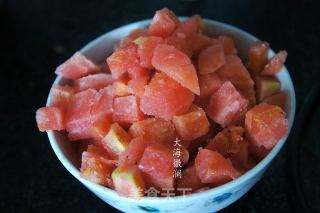 Stir-fried Cauliflower with Tomato recipe
