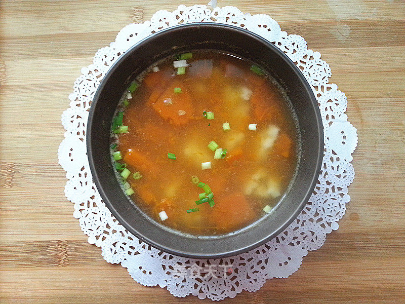 Home Made Pumpkin Gnocchi Soup recipe
