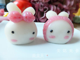 Super Cute Rabbit with Glutinous Rice recipe