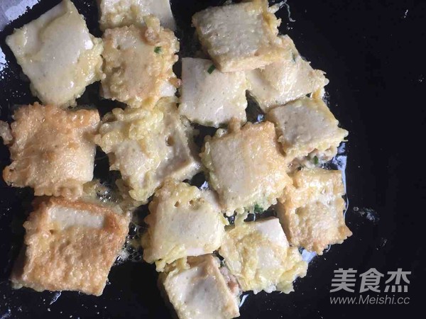 Braised Egg Coated Chiba Tofu recipe