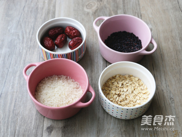 Red Date Oatmeal Double Rice Paste recipe