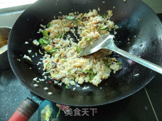 Fried Rice with Cucumber Char Siew recipe