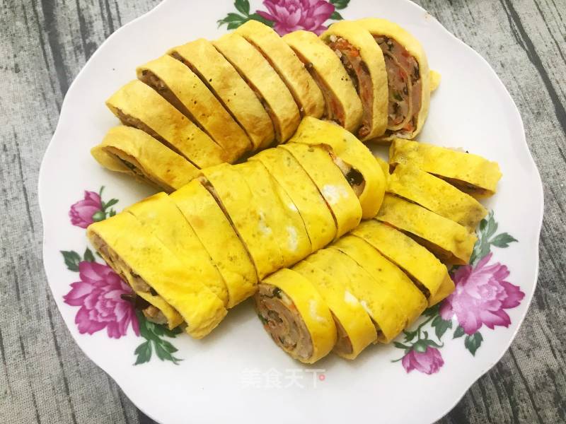 Steamed Egg Roll recipe