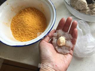 Shrimp Balls with Jade Taro recipe