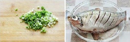 Steamed Fish with Tempeh recipe