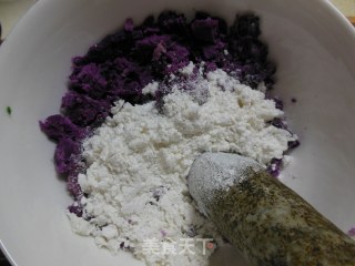 Purple Sweet Potato and Glutinous Rice recipe