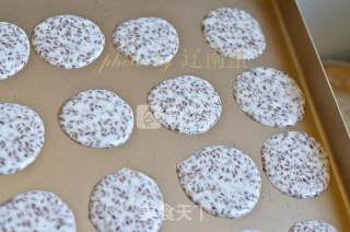 Flax Seed Tile Crisp recipe