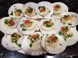 Steamed Scallops with Vermicelli recipe