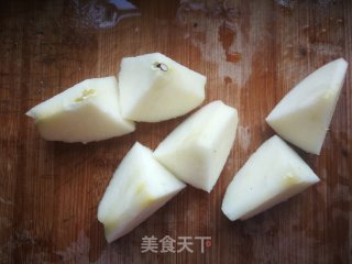 Steamed Pumpkin Apples with Rock Sugar recipe