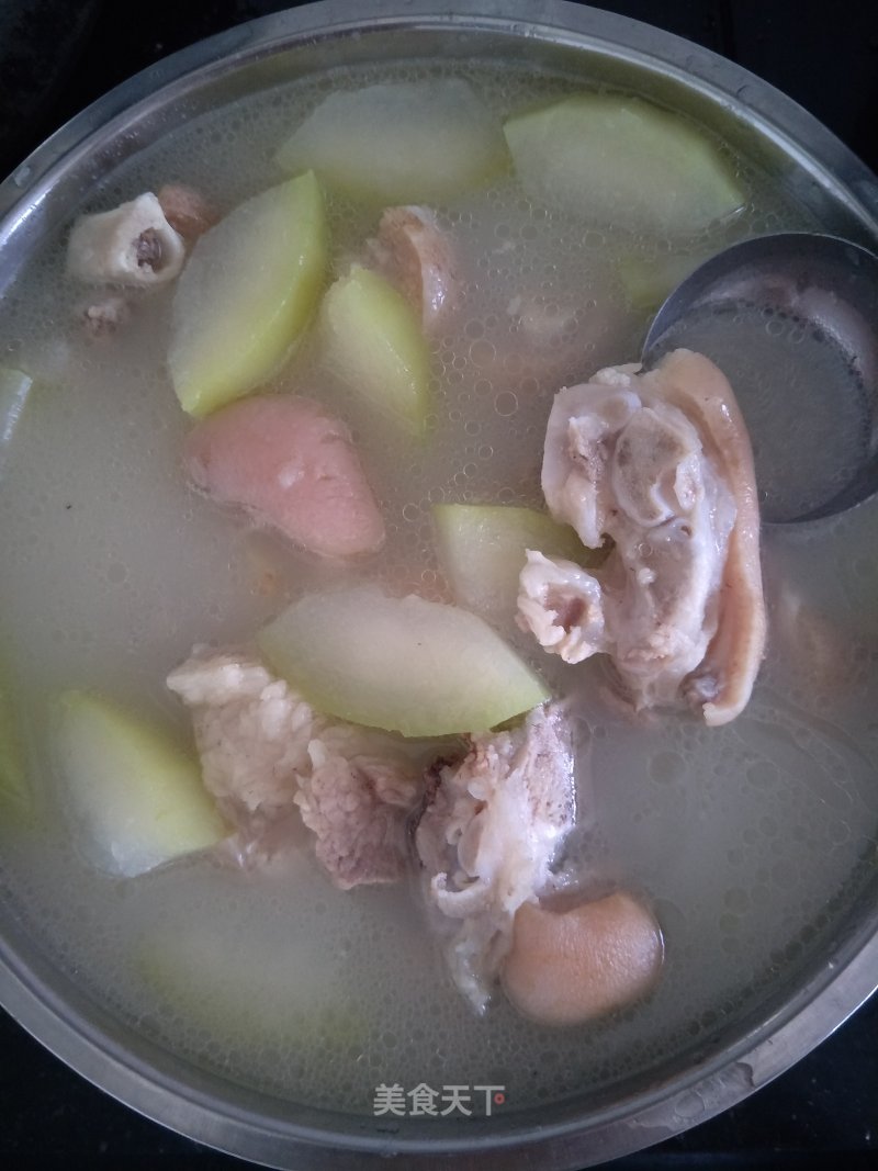 Pork Feet and Winter Melon Soup recipe