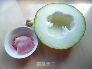 Crystal Winter Melon Slices with Minced Meat recipe