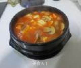 Korean Spicy Tofu Soup recipe