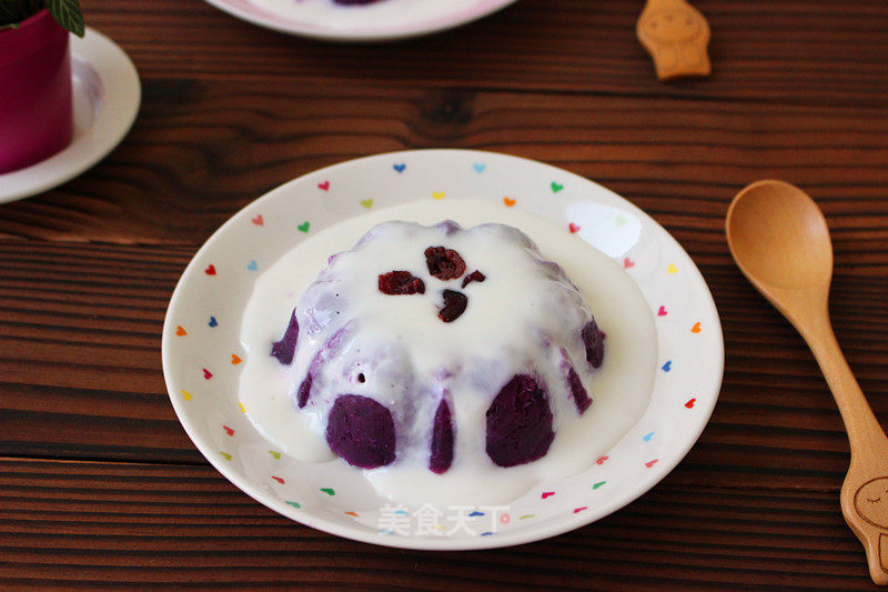 #trust之美#purple Potato Mash with Yogurt recipe