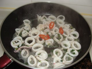 Basil Fired Squid recipe