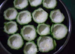 Steamed Loofah with Abalone Sauce and Garlic recipe