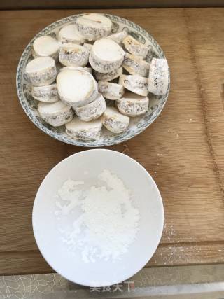 Fried Stuffed King Pleurotus recipe
