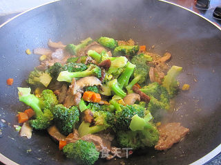 Mushroom Beef Broccoli recipe