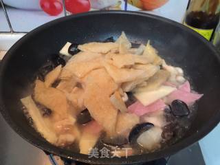 【jiangsu】three Fresh Soup with Pork Skin recipe